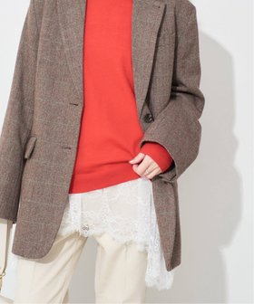 【スローブ イエナ/SLOBE IENA】のレースコンビカットソー 人気、トレンドファッション・服の通販 founy(ファニー) ファッション Fashion レディースファッション Fashion for Women トップス・カットソー Cut & Sew Tops カットソー・ベーシックTシャツ Cut-and-Sewn Tops / Stretch Tees & Basics 2025年 2025 2025-2026秋冬・A/W Autumn/Winter 2025–26 AW25–26 おすすめ Recommended / Our Picks カットソー Cut and Sewn Top ジャケット Jacket, Outerwear ベーシック Basic, Essential ラグジュアリー Luxury, Elegant レース Lace, Lace Fabric エレガント 上品 Elegant |ID:prp329100004731857