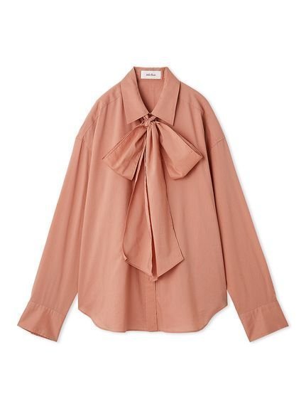 【ミラオーウェン/Mila Owen】の2wayシャツ衿シアーボウタイブラウス インテリア・キッズ・メンズ・レディースファッション・服の通販 founy(ファニー) 　雑誌掲載アイテム　Magazine Picks & Fashion Features　ファッション雑誌　Fashion Magazines　グロー　GLOW　ファッション　Fashion　レディースファッション　Fashion for Women　トップス・カットソー　Cut & Sew Tops　シャツ・ブラウス・オフィスカジュアル　Elegant Blouses & Button-Ups　ウォッシャブル　Machine Washable　エレガント 上品　Elegant　秋　Autumn　今季　This Season, Current Season　11月号　November Issue　スマート　Smart, Elegant　雑誌　Magazine, Fashion Magazine　トレンド　Trend, Trending Now　羽織　Haori, Light Jacket　リボン　Ribbon, Bow　ループ　Loop, Loop Knit　PNK[066]|ID: prp329100004731864 ipo3291000000034448332