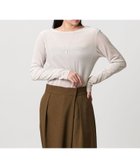 【ユナイテッドアローズ/UNITED ARROWS】のMARW UNITED ARROWS シアー ベロア ロングスリーブ カットソー 人気、トレンドファッション・服の通販 founy(ファニー) ファッション Fashion レディースファッション Fashion for Women トップス・カットソー Cut & Sew Tops カットソー・ベーシックTシャツ Cut-and-Sewn Tops / Stretch Tees & Basics ベロアトップス Velour Tops / Velvet-Look Items カットソー Cut and Sewn Top シアー Sheer, See-Through スリーブ Sleeve, Long Sleeve / Short Sleeve 人気 Popular, Best Seller 長袖 Long Sleeve, Full Sleeve ベロア Velour, Soft Velvet ロング Long, Long-Length ワイド Wide, Wide Fit ビジネス 仕事 通勤 Business / Work / Commuting thumbnail NATURAL|ID: prp329100004731883 ipo3291000000034520957