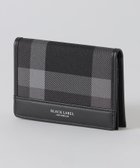 【ブルーレーベル ブラックレーベル クレストブリッジ/BLUE LABEL BLACK LABEL CRESTBRIDGE / MEN】のトーナルクレストブリッジチェックカードケース 人気、トレンドファッション・服の通販 founy(ファニー) ファッション Fashion メンズファッション Fashion for Men チェック Check, Plaid, Tartan エレガント 上品 Elegant thumbnail ブラック|ID: prp329100004731897 ipo3291000000034179742