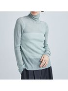 【ミースロエ/MIESROHE】のタートルシアーリブニット MNT[021]|ID: prp329100004731908 ipo3291000000034542475