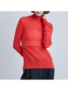 【ミースロエ/MIESROHE】のタートルシアーリブニット RED[046]|ID: prp329100004731908 ipo3291000000034542477