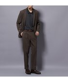【ナノ ユニバース/nano universe / MEN】の「Damerino」 ナイロンストレッチトリコットセットアップ ブラウン|ID: prp329100004731928 ipo3291000000034343360
