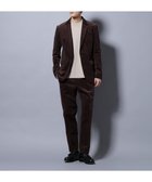 【ナノ ユニバース/nano universe / MEN】の「Damerino」コットンコーデュロイストレッチセットアップ ブラウン|ID: prp329100004731933 ipo3291000000034278263