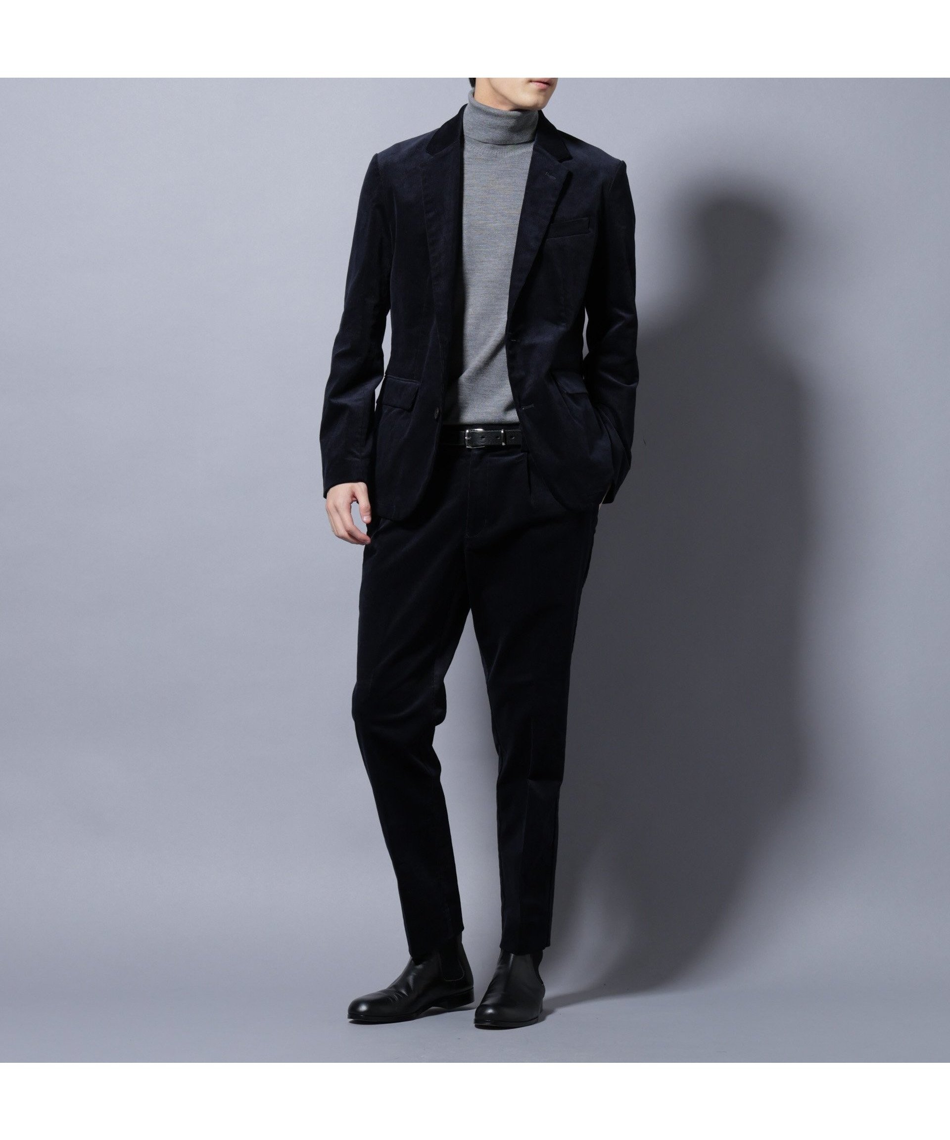 【ナノ ユニバース/nano universe / MEN】の「Damerino」コットンコーデュロイストレッチセットアップ インテリア・キッズ・メンズ・レディースファッション・服の通販 founy(ファニー) 　ファッション　Fashion　メンズファッション　Fashion for Men　セットアップ　Matching Sets　イタリア　Italy　インナー　Innerwear　クラシック　Classic, Timeless Style　コーデュロイ　Corduroy, Cord Fabric　ジャケット　Jacket, Outerwear　ストレッチ　Stretch, Stretchy Fabric　スーツ　Suit, Formalwear　セットアップ　Set-Up, Coordinated Outfit　定番　Standard, Basic Item　フィット　Fit, Slim Fit　フラップ　Flap, Flap Pocket　ポケット　Pocket, Pocket Detail　A/W・秋冬　Autumn/Winter　おすすめ　Recommended / Our Picks　エレガント 上品　Elegant　ビジネス 仕事 通勤　Business / Work / Commuting　2025年　2025　2025-2026秋冬・A/W　Autumn/Winter 2025–26 AW25–26　ネイビー|ID: prp329100004731933 ipo3291000000034278267