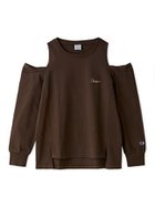 【フレイ アイディー/FRAY I.D】のChampion】オフショルロングTシャツ 人気、トレンドファッション・服の通販 founy(ファニー) ファッション Fashion レディースファッション Fashion for Women トップス・カットソー Cut & Sew Tops シャツ・ブラウス・オフィスカジュアル Elegant Blouses & Button-Ups ロングTシャツ・Tシャツ Longline T-Shirts & Tees 春 Spring カッティング Cutting Detail スタイリッシュ Stylish, Fashionable スポーティ Sporty, Casual Athletic スマート Smart, Elegant デニム Denim, Jeans Material バランス Balance, Style Balance フェミニン Feminine, Girly フロント Front, Front Design ボトム Bottoms, Lower Wear S/S・春夏 SS, Spring/Summer, Warm Season 夏 Summer thumbnail BRW[058]|ID: prp329100004731935 ipo3291000000034180029