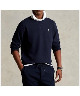 【ラルフローレン/RALPH LAUREN / MEN】 ダブルニット スウェットシャツ人気、トレンドファッション・服の通販 founy(ファニー) ファッション Fashion メンズファッション Fashion for Men なめらか Smooth, Silky Texture セーター Sweater, Knitwear ダブル Double, Double-Breasted テクスチャー Texture, Textured Fabric 長袖 Long Sleeve, Full Sleeve |ID:prp329100004731940