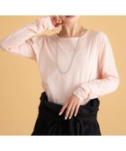 【サニーレーベル/Sonny Label / URBAN RESEARCH】のベーシックシアーロングスリーブTシャツ 人気、トレンドファッション・服の通販 founy(ファニー) ファッション Fashion レディースファッション Fashion for Women トップス・カットソー Cut & Sew Tops シャツ・ブラウス・オフィスカジュアル Elegant Blouses & Button-Ups ロングTシャツ・Tシャツ Longline T-Shirts & Tees 2025年 2025 2025-2026秋冬・A/W Autumn/Winter 2025–26 AW25–26 冬 Winter / This Winter おすすめ Recommended / Our Picks インナー Innerwear シアー Sheer, See-Through ジャケット Jacket, Outerwear タンク Tank Top, Sleeveless Top フィット Fit, Slim Fit A/W・秋冬 Autumn/Winter thumbnail ピンク|ID: prp329100004731943 ipo3291000000034246311
