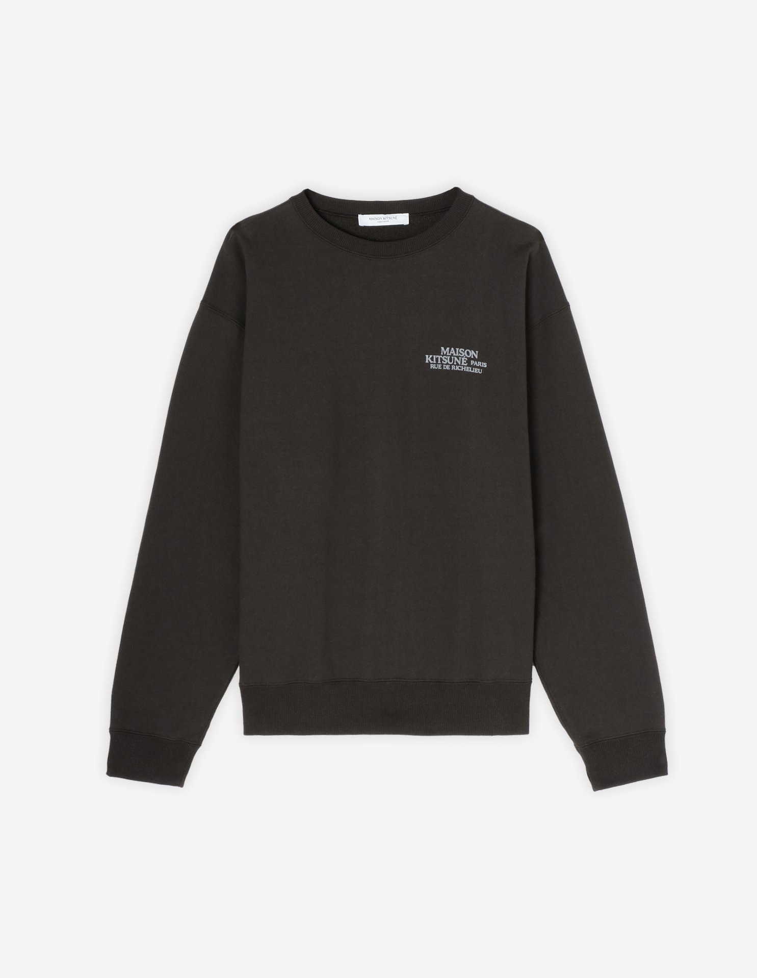 【メゾン キツネ/MAISON KITSUNE / MEN】のMaison Kitsune/RUE DE RICHELIEU SWEATSHIRT 人気、トレンドファッション・服の通販 founy(ファニー) 　ファッション　Fashion　メンズファッション　Fashion for Men　トップス・カットソー　Cut & Sew Tops　パーカー・フーディー / カジュアルコーデ　Hoodies & Parkas　メンズシャツ　Shirts　プリント　Print, Printed Pattern　無地　Plain, Solid Color　 other-1|ID: prp329100004731955 ipo3291000000034180215