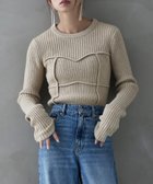 【ビーフラット/bflat】のアルパカタッチビスチェライクリブニット アイボリー|ID: prp329100004731972 ipo3291000000034731225