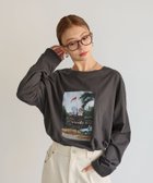 【ベイフロー/BAYFLOW】のシワになりにくい フォトプリントワイドロングスリーブT 人気、トレンドファッション・服の通販 founy(ファニー) ファッション Fashion レディースファッション Fashion for Women おすすめ Recommended / Our Picks インナー Innerwear カットソー Cut and Sewn Top ジャケット Jacket, Outerwear スリット Slit, Slit Detail プリント Print, Printed Pattern ヨーク Yoke, Yoke Design 人気 Popular, Best Seller 半袖 Short Sleeve, Half Sleeve 長袖 Long Sleeve, Full Sleeve thumbnail チャコール18|ID: prp329100004731973 ipo3291000000034402854