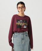【ベイフロー/BAYFLOW】のシワになりにくい フォトプリントワイドロングスリーブT 人気、トレンドファッション・服の通販 founy(ファニー) ファッション Fashion レディースファッション Fashion for Women おすすめ Recommended / Our Picks インナー Innerwear カットソー Cut and Sewn Top ジャケット Jacket, Outerwear スリット Slit, Slit Detail プリント Print, Printed Pattern ヨーク Yoke, Yoke Design 人気 Popular, Best Seller 半袖 Short Sleeve, Half Sleeve 長袖 Long Sleeve, Full Sleeve thumbnail ボルドー38|ID: prp329100004731973 ipo3291000000034402856