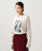 【ベイフロー/BAYFLOW】のシワになりにくい フォトプリントワイドロングスリーブT 人気、トレンドファッション・服の通販 founy(ファニー) ファッション Fashion レディースファッション Fashion for Women おすすめ Recommended / Our Picks インナー Innerwear カットソー Cut and Sewn Top ジャケット Jacket, Outerwear スリット Slit, Slit Detail プリント Print, Printed Pattern ヨーク Yoke, Yoke Design 人気 Popular, Best Seller 半袖 Short Sleeve, Half Sleeve 長袖 Long Sleeve, Full Sleeve thumbnail アイボリー52|ID: prp329100004731973 ipo3291000000034402857