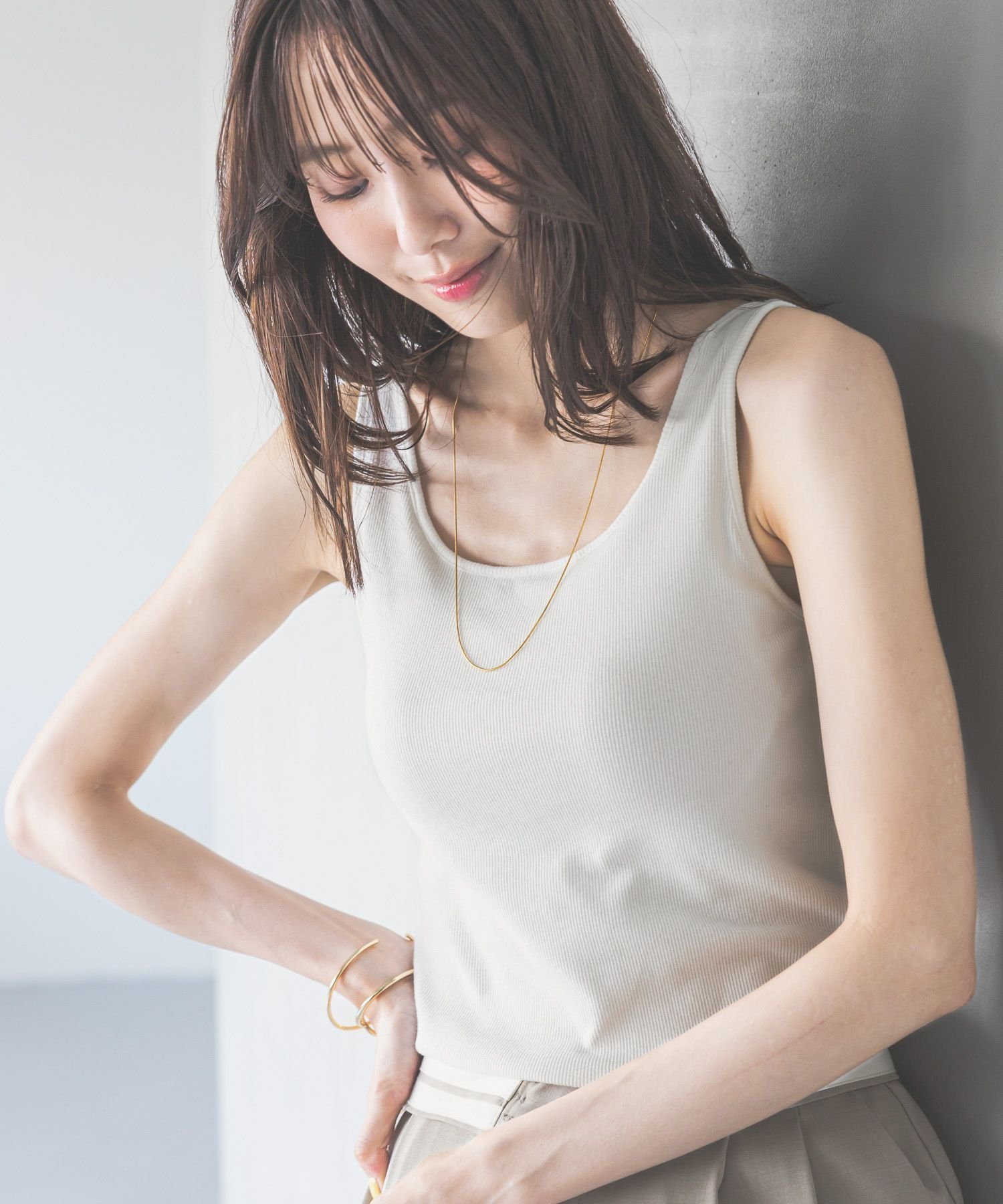 【グローバルワーク/GLOBAL WORK】のWingコラボ/Fffit エフィット/カップ付きタンク/291148 インテリア・キッズ・メンズ・レディースファッション・服の通販 founy(ファニー) ファッション Fashion レディースファッション Fashion for Women アンダー Underwear Essentials インナー Innerwear カッティング Cutting Detail コラボ Collaboration, Collab ジャケット Jacket, Outerwear タンク Tank Top, Sleeveless Top フィット Fit, Slim Fit 抗菌 Antibacterial, Bacteria-Resistant アイボリー08|ID: prp329100004731983 ipo3291000000034461176