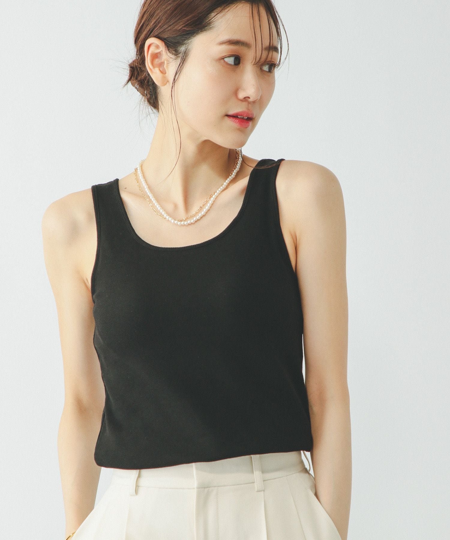 【グローバルワーク/GLOBAL WORK】のWingコラボ/Fffit エフィット/カップ付きタンク/291148 インテリア・キッズ・メンズ・レディースファッション・服の通販 founy(ファニー) ファッション Fashion レディースファッション Fashion for Women アンダー Underwear Essentials インナー Innerwear カッティング Cutting Detail コラボ Collaboration, Collab ジャケット Jacket, Outerwear タンク Tank Top, Sleeveless Top フィット Fit, Slim Fit 抗菌 Antibacterial, Bacteria-Resistant ブラック09|ID: prp329100004731983 ipo3291000000034461177