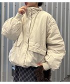 【チャオパニックティピー/CIAOPANIC TYPY】の【軽くて暖かい/マルチウェイ】BIGポケットスタンドワークアウター オフホワイト|ID: prp329100004731996 ipo3291000000035009242