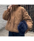 【チャオパニックティピー/CIAOPANIC TYPY】の【軽くて暖かい/マルチウェイ】BIGポケットスタンドワークアウター ブラウン|ID: prp329100004731996 ipo3291000000035009244