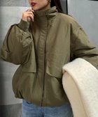 【チャオパニックティピー/CIAOPANIC TYPY】の【軽くて暖かい/マルチウェイ】BIGポケットスタンドワークアウター カーキ|ID: prp329100004731996 ipo3291000000035009247