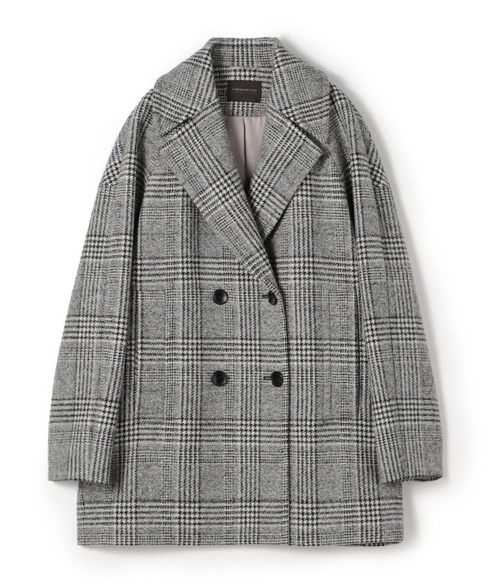 【トゥモローランド/TOMORROWLAND】のウールカシミヤグレンチェック ショートコート インテリア・キッズ・メンズ・レディースファッション・服の通販 founy(ファニー) https://founy.com/ ファッション Fashion レディースファッション Fashion for Women アウター Coat / Outerwear Collection コート・ロングコート・ピーコート Long Coats, Peacoats & More ショート Short, Short Length スリーブ Sleeve, Long Sleeve / Short Sleeve ダブル Double, Double-Breasted チェック Check, Plaid, Tartan バランス Balance, Style Balance モダン Modern, Contemporary おすすめ Recommended / Our Picks |ID: prp329100004732004 ipo3291000000034561314