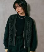 【レプシィム ローリーズファーム/LEPSIM LOWRYS FARM】の3.5ゲージキルトコンビZIPカーディガン 人気、トレンドファッション・服の通販 founy(ファニー) ファッション Fashion レディースファッション Fashion for Women トップス・カットソー Cut & Sew Tops カーディガン・羽織り Layered Style Cardigans おすすめ Recommended / Our Picks カーディガン Cardigan, Knitwear キルト Quilt, Quilted Fabric チェック Check, Plaid, Tartan デニム Denim, Jeans Material トレンド Trend, Trending Now バランス Balance, Style Balance ロング Long, Long-Length thumbnail チャコール×ブラック18|ID: prp329100004732016 ipo3291000000034986922