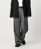 【ユナイテッドアローズ/UNITED ARROWS】のMARW UNITED ARROWS テーパード ワイド パンツ 人気、トレンドファッション・服の通販 founy(ファニー) ファッション Fashion レディースファッション Fashion for Women パンツ Pants & Trousers テーパード Tapered, Tapered Pants 人気 Popular, Best Seller パイピング Piping, Trim Design ポケット Pocket, Pocket Detail ワイド Wide, Wide Fit A/W・秋冬 Autumn/Winter ビジネス 仕事 通勤 Business / Work / Commuting thumbnail MD.GRAY|ID: prp329100004732048 ipo3291000000034538025