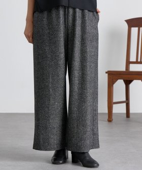 【ビアズリー/BEARDSLEY】のウエストリブネップツイードパンツ 人気、トレンドファッション・服の通販 founy(ファニー) ファッション Fashion レディースファッション Fashion for Women パンツ Pants & Trousers アクリル Acrylic Material カットソー Cut and Sewn Top ツイード Twill, Twill Weave ネップ Nepp, Slub Yarn ポケット Pocket, Pocket Detail A/W・秋冬 Autumn/Winter 再入荷 Restock / Back in Stock おすすめ Recommended / Our Picks |ID:prp329100004732061