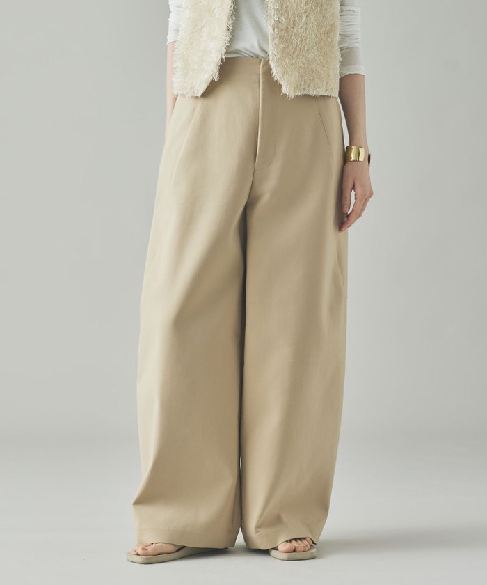 【カレンソロジー/Curensology】のトリプルクロスパンツ インテリア・キッズ・メンズ・レディースファッション・服の通販 founy(ファニー) https://founy.com/ ファッション Fashion レディースファッション Fashion for Women パンツ Pants & Trousers おすすめ Recommended / Our Picks エレガント 上品 Elegant ストレッチ Stretch, Stretchy Fabric フォルム Silhouette, Form ベスト Vest, Waistcoat モダン Modern, Contemporary 定番 Standard, Basic Item |ID: prp329100004732067 ipo3291000000034497767