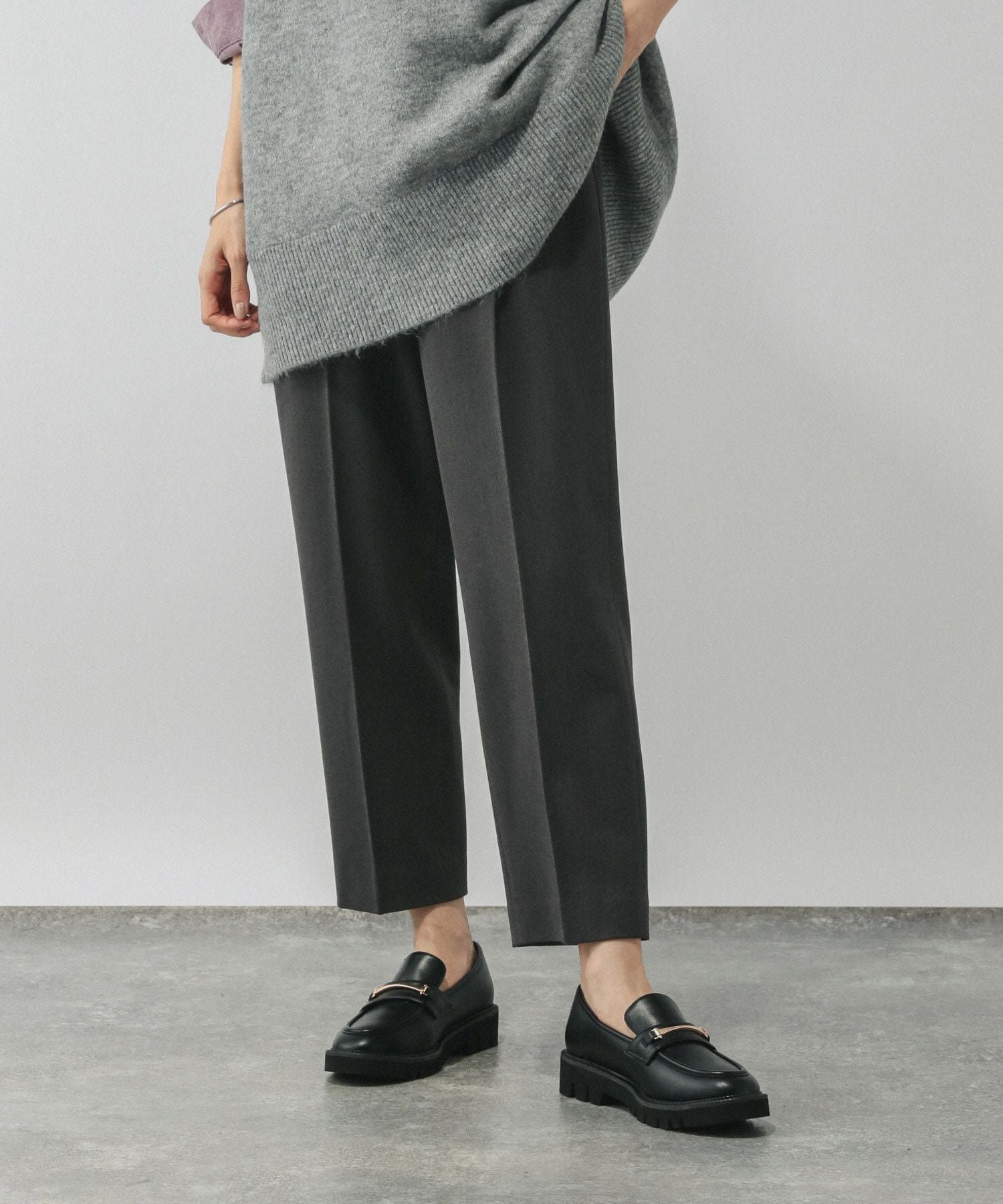 【グローバルワーク/GLOBAL WORK】のあったかウツクシルエットテーパードパンツ/575203 インテリア・キッズ・メンズ・レディースファッション・服の通販 founy(ファニー) 　ファッション　Fashion　レディースファッション　Fashion for Women　パンツ　Pants & Trousers　アクリル　Acrylic Material　カーディガン　Cardigan, Knitwear　ジップ　Zip, Zipper　ジャケット　Jacket, Outerwear　ストレッチ　Stretch, Stretchy Fabric　センター　Center, Center Line　人気　Popular, Best Seller　フラット　Flat, Flat Shoes　フロント　Front, Front Design　ポケット　Pocket, Pocket Detail　リラックス　Relax, Relaxed Fit　おすすめ　Recommended / Our Picks　グレー15|ID: prp329100004732077 ipo3291000000034808548