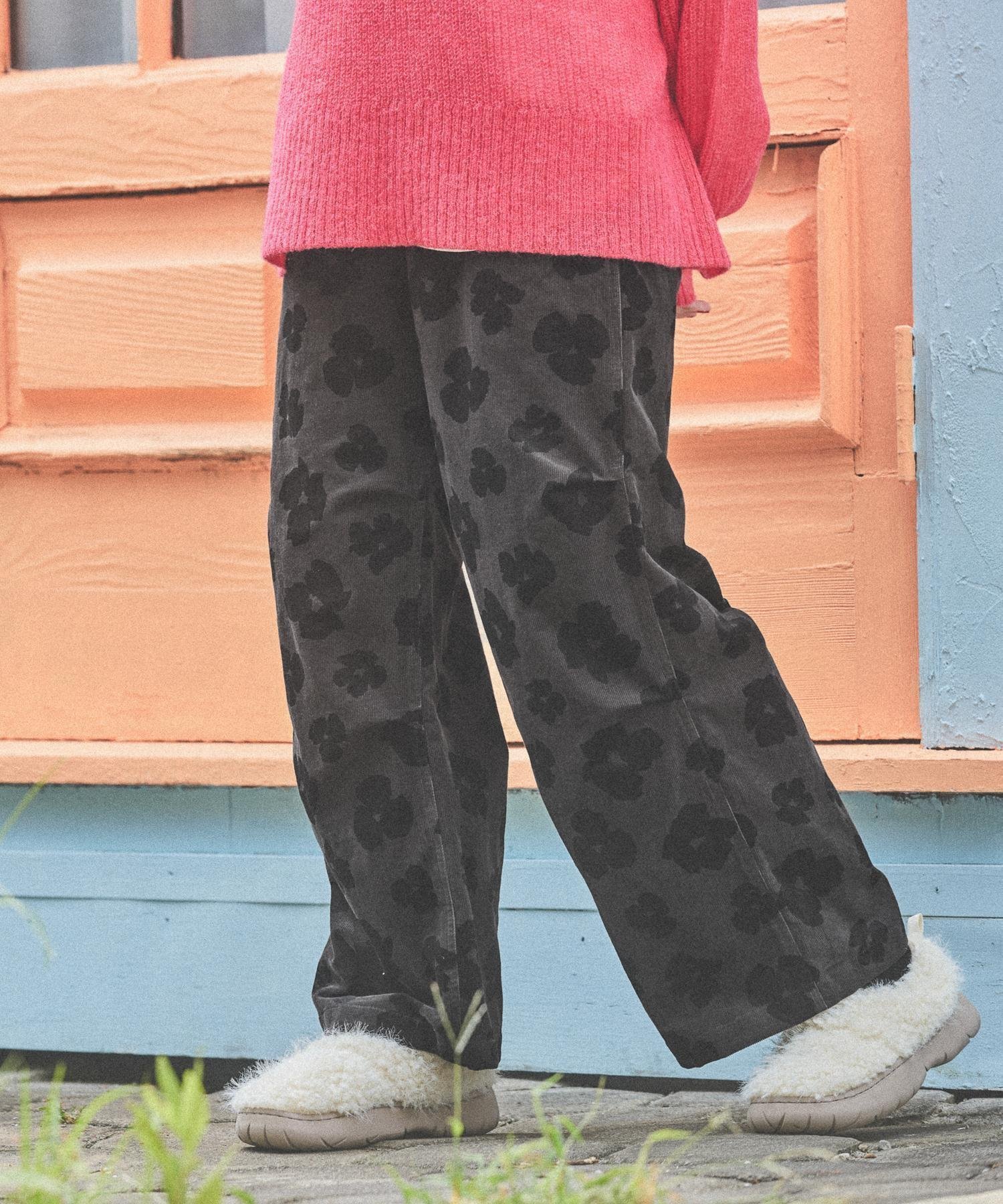 【ニコアンド/niko and】のプリントコーデュロイパンツ インテリア・キッズ・メンズ・レディースファッション・服の通販 founy(ファニー) ファッション Fashion レディースファッション Fashion for Women パンツ Pants & Trousers おすすめ Recommended / Our Picks コーデュロイ Corduroy, Cord Fabric シンプル Simple, Minimal トレンド Trend, Trending Now フラワー Flower, Floral プリント Print, Printed Pattern ペイズリー Paisley, Ethnic Pattern レオパード Leopard, Animal Print 人気 Popular, Best Seller 秋 Autumn A/W・秋冬 Autumn/Winter チャコールフラワー|ID: prp329100004732123 ipo3291000000034443642