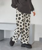 【ニコアンド/niko and】のプリントコーデュロイパンツ【新色 】 アイボリーフラワー|ID: prp329100004732123 ipo3291000000034607564