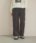 【ニコアンド/niko and】のプリントコーデュロイパンツ 人気、トレンドファッション・服の通販 founy(ファニー) ファッション Fashion レディースファッション Fashion for Women パンツ Pants & Trousers おすすめ Recommended / Our Picks コーデュロイ Corduroy, Cord Fabric シンプル Simple, Minimal トレンド Trend, Trending Now プリント Print, Printed Pattern ポケット Pocket, Pocket Detail レオパード Leopard, Animal Print thumbnail チャコールレオパード|ID: prp329100004732123 ipo3291000000034914137