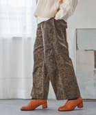 【ニコアンド/niko and】のプリントコーデュロイパンツ 人気、トレンドファッション・服の通販 founy(ファニー) ファッション Fashion レディースファッション Fashion for Women パンツ Pants & Trousers おすすめ Recommended / Our Picks コーデュロイ Corduroy, Cord Fabric シンプル Simple, Minimal トレンド Trend, Trending Now プリント Print, Printed Pattern ポケット Pocket, Pocket Detail レオパード Leopard, Animal Print thumbnail ブラウンペイズリー|ID: prp329100004732123 ipo3291000000034914138