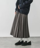 【グローバルワーク/GLOBAL WORK】のピーチサテンプリーツスカート/一部店舗限定/593379 スミクロ15|ID: prp329100004732185 ipo3291000000034549110