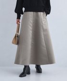 【ユナイテッドアローズ/UNITED ARROWS】のツヤサテン ロング フレア スカート MD.GRAY|ID: prp329100004732194 ipo3291000000034621022