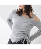 【イング/INGNI】の【WEB限定】アシメドロストカットソー グレー|ID: prp329100004732266 ipo3291000000034182470
