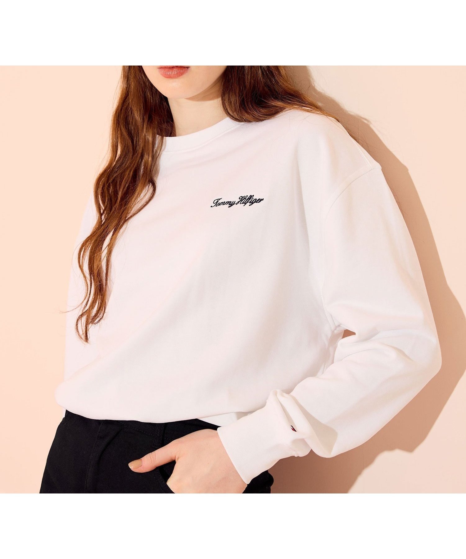 【トミーヒルフィガー/TOMMY HILFIGER】のオーバーサイズフィットフレンチテリープルオーバー インテリア・キッズ・メンズ・レディースファッション・服の通販 founy(ファニー) ファッション Fashion レディースファッション Fashion for Women トップス・カットソー Cut & Sew Tops カジュアルプルオーバー・ニットトップス Pullovers & Knit Tops / Casual Pullovers アメリカン American Style クラシック Classic, Timeless Style ゴルフ Golf デニム Denim, Jeans Material トレンド Trend, Trending Now バランス Balance, Style Balance モダン Modern, Contemporary 人気 Popular, Best Seller ホワイトYBR|ID: prp329100004732312 ipo3291000000034596657