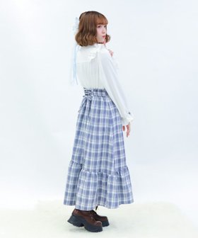 【アクシーズファム/axes femme】のハイウエストドッキングワンピース 人気、トレンドファッション・服の通販 founy(ファニー) ファッション Fashion レディースファッション Fashion for Women ワンピース Dresses アシンメトリー Asymmetrical Style ガーリー Girly, Feminine Style ドッキング Docking, Mixed Material フリル Frill, Ruffle リボン Ribbon, Bow レース Lace, Lace Fabric ロング Long, Long-Length 秋 Autumn |ID:prp329100004732362