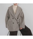 【リアン/Lian】のショールカラーカールシャギーコート 人気、トレンドファッション・服の通販 founy(ファニー) ファッション Fashion レディースファッション Fashion for Women アウター Coat / Outerwear Collection コート・ロングコート・ピーコート Long Coats, Peacoats & More ショール Shawl, Wrap フェミニン Feminine, Girly ミドル Middle Length, Mid Height thumbnail ブラウン|ID: prp329100004732364 ipo3291000000034947283