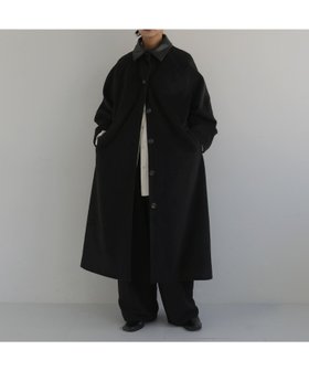 【ヘラム/hellam】のモッサ ベルト付きロングコート 人気、トレンドファッション・服の通販 founy(ファニー) ファッション Fashion レディースファッション Fashion for Women アウター Coat / Outerwear Collection コート・ロングコート・ピーコート Long Coats, Peacoats & More ベルト&ウエストマーク Belts & Waist Accessories ロング Long, Long-Length エレガント 上品 Elegant 切替 Switching, Contrast Panel |ID:prp329100004732374