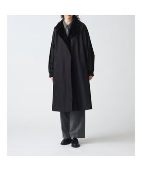 【マーコート/MARcourt】のmizuiro ind バックボアコート 人気、トレンドファッション・服の通販 founy(ファニー) ファッション Fashion レディースファッション Fashion for Women アウター Coat / Outerwear Collection コート・ロングコート・ピーコート Long Coats, Peacoats & More なめらか Smooth, Silky Texture テーラード Tailored, Tailored Fit ポケット Pocket, Pocket Detail ロング Long, Long-Length 人気 Popular, Best Seller 今季 This Season, Current Season 再入荷 Restock / Back in Stock 無地 Plain, Solid Color 長袖 Long Sleeve, Full Sleeve |ID:prp329100004732379