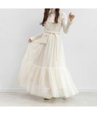 【ランダ/RANDA】のチュールレイヤードワンピース CREAM|ID: prp329100004732386 ipo3291000000034183135