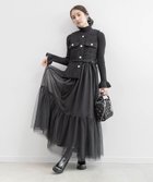 【ランダ/RANDA】のチュールレイヤードワンピース BLACK|ID: prp329100004732386 ipo3291000000034183136
