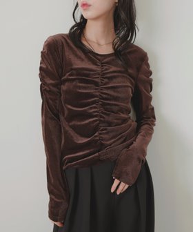 【リアン/Lian】のシアーベロアシャーリングプルオーバー 人気、トレンドファッション・服の通販 founy(ファニー) ファッション Fashion レディースファッション Fashion for Women トップス・カットソー Cut & Sew Tops カジュアルプルオーバー・ニットトップス Pullovers & Knit Tops / Casual Pullovers ベロアトップス Velour Tops / Velvet-Look Items |ID:prp329100004732390