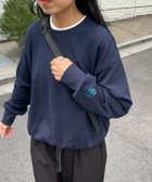 【コロニートゥーワンスリーナイン/COLONY 2139】の【LEI企画/新色追加】裏毛袖刺繍プルオーバー 人気、トレンドファッション・服の通販 founy(ファニー) ファッション Fashion レディースファッション Fashion for Women トップス・カットソー Cut & Sew Tops カジュアルプルオーバー・ニットトップス Pullovers & Knit Tops / Casual Pullovers 春 Spring 秋 Autumn シンプル Simple, Minimal スウェット / スエット Sweatshirt, Sweatwear ストレート Straight, Straight Cut タートル Turtleneck, Turtle Collar ベスト Vest, Waistcoat ボックス Boxy, Box Shape ポケット Pocket, Pocket Detail リラックス Relax, Relaxed Fit ルーズ Loose, Oversized ワンポイント One Point, Statement Accent A/W・秋冬 Autumn/Winter 再入荷 Restock / Back in Stock おすすめ Recommended / Our Picks thumbnail ネイビー|ID: prp329100004732419 ipo3291000000034925651