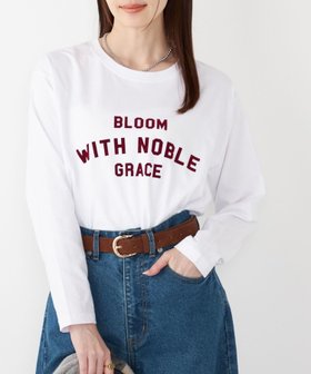 【シップス フォー ウィメン/SHIPS】のSHIPS Colors 洗濯機可能 フロッキー プリント ロゴTシャツ(ロンT) 人気、トレンドファッション・服の通販 founy(ファニー) ファッション Fashion レディースファッション Fashion for Women トップス・カットソー Cut & Sew Tops シャツ・ブラウス・オフィスカジュアル Elegant Blouses & Button-Ups ロングTシャツ・Tシャツ Longline T-Shirts & Tees インナー Innerwear カーディガン Cardigan, Knitwear シンプル Simple, Minimal ジャケット Jacket, Outerwear フロント Front, Front Design プリント Print, Printed Pattern メンズ Men's, Menswear ロング Long, Long-Length アウトレット Outlet / Clearance ビジネス 仕事 通勤 Business / Work / Commuting 2025年 2025 2025-2026秋冬・A/W Autumn/Winter 2025–26 AW25–26 |ID:prp329100004732444