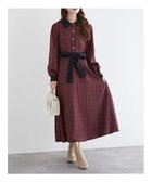 【ルディックパーク/LUDIC PARK】のクレリックチェックワンピース 人気、トレンドファッション・服の通販 founy(ファニー) ファッション Fashion レディースファッション Fashion for Women ワンピース Dresses カフス Cuff Design クラシカル Classical, Vintage-Inspired ジャケット Jacket, Outerwear チェック Check, Plaid, Tartan リボン Ribbon, Bow エレガント 上品 Elegant 無地 Plain, Solid Color A/W・秋冬 Autumn/Winter ビジネス 仕事 通勤 Business / Work / Commuting thumbnail ワイン|ID: prp329100004732451 ipo3291000000034183385