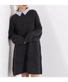 【エヌ ナチュラルビューティーベーシック/N.Natural Beauty basic】の襟付ミニニットワンピース 人気、トレンドファッション・服の通販 founy(ファニー) ファッション Fashion レディースファッション Fashion for Women ワンピース Dresses ニットワンピース Knit Dresses おすすめ Recommended / Our Picks トレンド Trend, Trending Now ミドル Middle Length, Mid Height リラックス Relax, Relaxed Fit 畦 Ribbed Knit thumbnail チャコール1|ID: prp329100004732483 ipo3291000000034183511