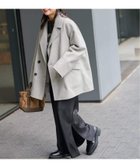 【ジャーナルスタンダード レリューム/JOURNAL STANDARD relume】の25AW新作 ウールカシミヤテーラードコート 人気、トレンドファッション・服の通販 founy(ファニー) ファッション Fashion レディースファッション Fashion for Women アウター Coat / Outerwear Collection コート・ロングコート・ピーコート Long Coats, Peacoats & More 2025年 2025 2025-2026秋冬・A/W Autumn/Winter 2025–26 AW25–26 ジャケット Jacket, Outerwear ダブル Double, Double-Breasted トレンド Trend, Trending Now フェイス Face, Facial Design エレガント 上品 Elegant thumbnail グレーB|ID: prp329100004732499 ipo3291000000034516628