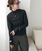 【ディスコート/Discoat】の【WEB限定】シアーボトルネックプルオーバー 人気、トレンドファッション・服の通販 founy(ファニー) ファッション Fashion レディースファッション Fashion for Women トップス・カットソー Cut & Sew Tops カジュアルプルオーバー・ニットトップス Pullovers & Knit Tops / Casual Pullovers thumbnail ブラック|ID: prp329100004732546 ipo3291000000034507611