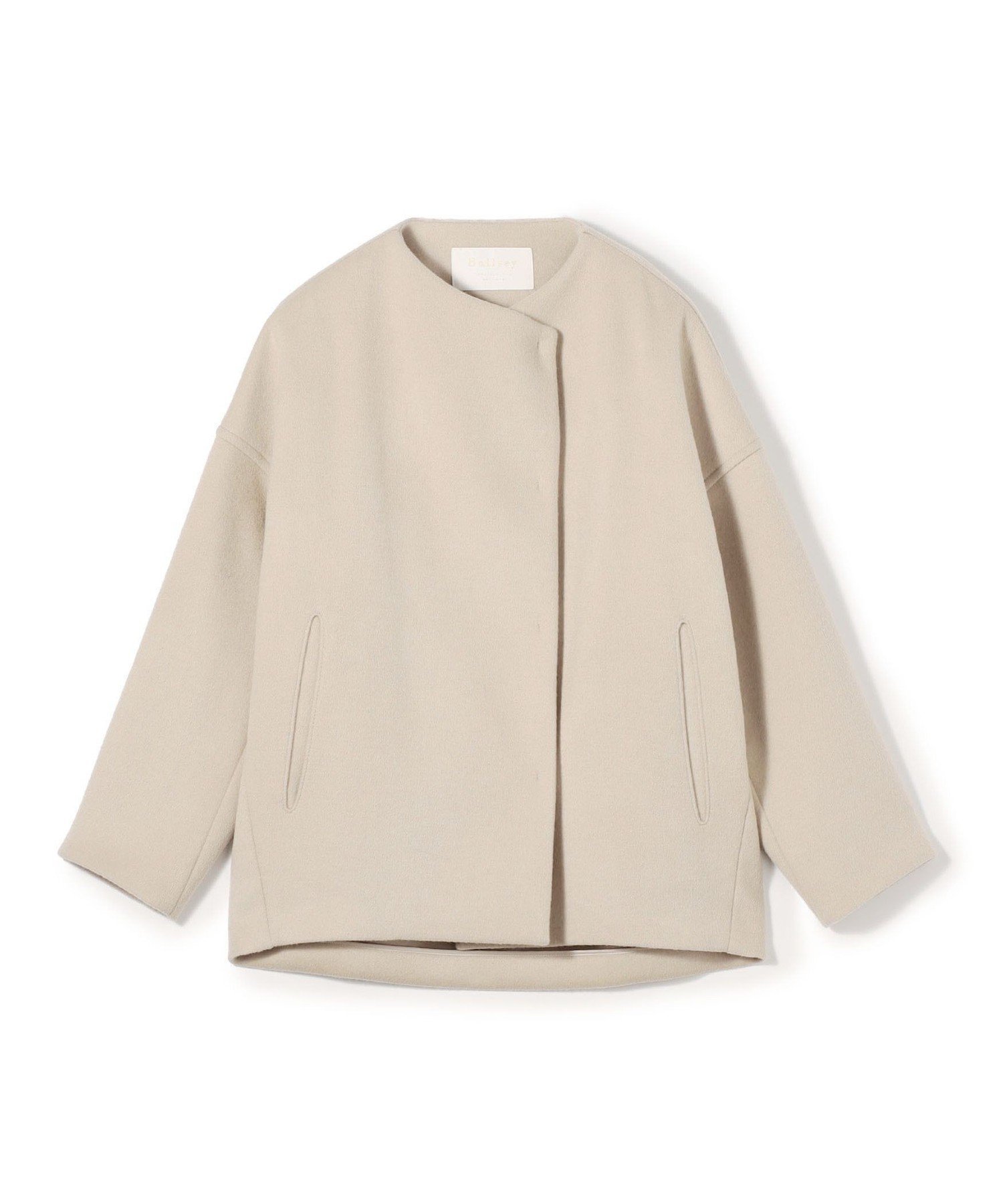 【トゥモローランド/TOMORROWLAND】のウールカシミヤビーバー ショートコクーンコート インテリア・キッズ・メンズ・レディースファッション・服の通販 founy(ファニー) ファッション Fashion レディースファッション Fashion for Women アウター Coat / Outerwear Collection コート・ロングコート・ピーコート Long Coats, Peacoats & More おすすめ Recommended / Our Picks コンパクト Compact, Small Size ショルダー Shoulder, Shoulder Strap ドロップ Drop Shoulder, Dropped Style バランス Balance, Style Balance ボトム Bottoms, Lower Wear リラックス Relax, Relaxed Fit エレガント 上品 Elegant 41 ライトベージュ|ID: prp329100004732549 ipo3291000000034770985